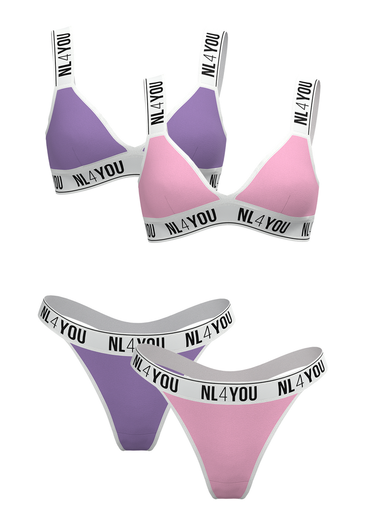 Second Set - Half Price - Promo Pack 2 Sets: Pink and Purple