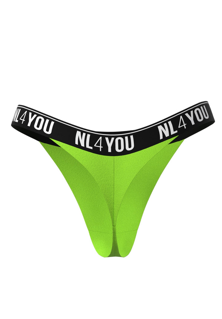 "Seniora Neon Green" Bottom - Triangle Swimwear Brazilian Thong