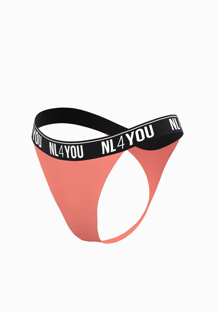 "Seniora Coral" Bottom - Triangle Swimwear Brazilian Thong
