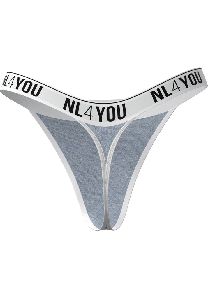 "Sky Blue" - Cotton Thong